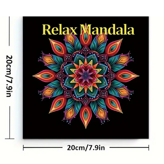 Kleurboek Mandala Patronen &ndash; Mandala Kleurplaten &ndash; Kleurboek Volwassenen - Relax Mandala