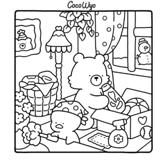Comfy Days Kleurboek - Gezellige Kleurplaten - Kleurboek Volwassenen en Kinderen - Knus Kleurboek