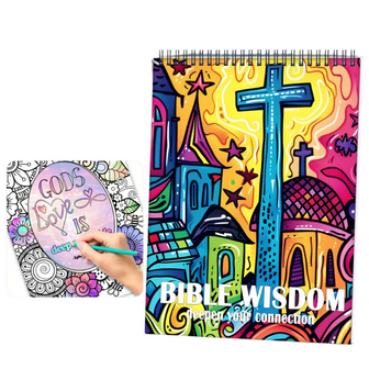 Bijbels Kleurboek &ndash; Bijbelteksten &ndash; Christelijk Kleurboek &ndash; Kleurboek Voor Volwassenen En Kinderen &amp;#x2013