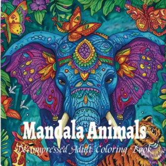 Kleurboek Dieren Mandala - Mandala Kleurplaten Dieren - Kleurboek Volwassenen Dieren