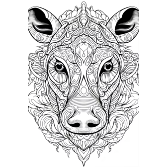 Kleurboek Dieren Mandala&#039;s &ndash; Dieren Mandala Kleurboek &ndash; Kleurboek Dieren &ndash; Mandala Dieren Kleurplat