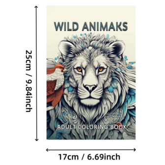 Kleurboek Dieren Mandala&#039;s &ndash; Dieren Mandala Kleurboek &ndash; Kleurboek Dieren &ndash; Mandala Dieren Kleurplat