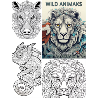 Kleurboek Dieren Mandala&#039;s &ndash; Dieren Mandala Kleurboek &ndash; Kleurboek Dieren &ndash; Mandala Dieren Kleurplat