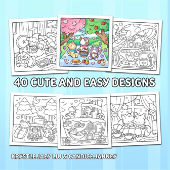 Comfy Cozy Kleurboek - Jade Summer Kleurboek - Gezellige Kleurplaten - Kleurboek Volwassenen en Kinderen - Knus Kleurboek