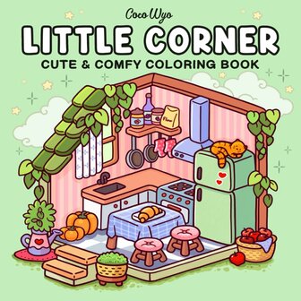 Little Corner Kleurboek - Coco Wyo Kleurboek - Bold &amp; Easy
