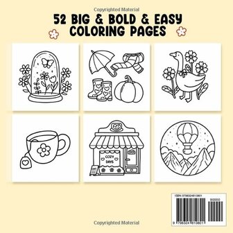 Stress Relief Kleurboek - Coco Wyo Kleurboek - Bold &amp; Easy 