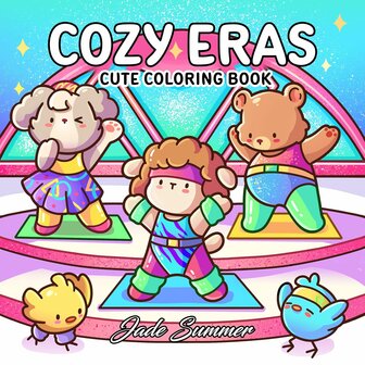 Cozy Eras Kleurboek - Jade Summer Kleurboek - Kleurboek Volwassenen en Tieners