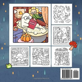 Little Spooky Kleurboek - Coco Wyo Kleurboek - Griezelig Schattige Spookjes
