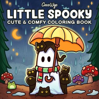 Little Spooky Kleurboek - Coco Wyo Kleurboek - Griezelig Schattige Spookjes