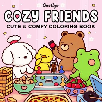 Cozy Friends Kleurboek - Coco Wyo Kleurboek - Cute &amp; Comfy