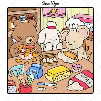 Cozy Friends Kleurboek - Coco Wyo Kleurboek - Cute &amp; Comfy