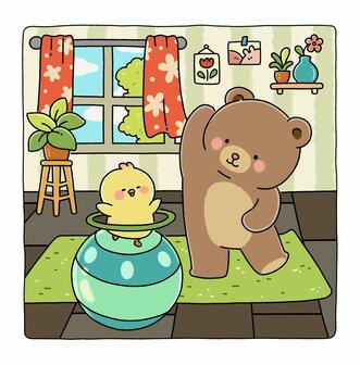 Gummy &amp; Pecky Kleurboek - Vivi Tinta Kleurboek - Gezellige Kleurplaten - Besties Avonturen