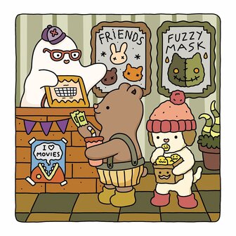 Spooky Fuzzy Kleurboek - Cute Creepy - Vivi Tinta Kleurboek 
