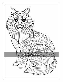 Kleurboek 100 Animals - Jade Summer - Kleurboek Dieren Mandala&#039;s - Dieren Mandala Kleurboek