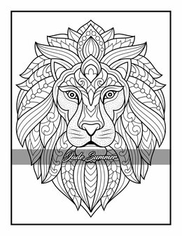 Kleurboek 100 Animals - Jade Summer - Kleurboek Dieren Mandala&#039;s - Dieren Mandala Kleurboek
