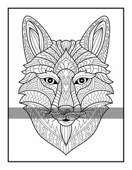 Kleurboek 100 Animals - Jade Summer - Kleurboek Dieren Mandala&#039;s - Dieren Mandala Kleurboek