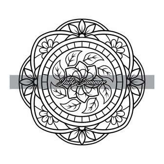 Kleurboek 100 Minis- Kleurboek Mandala&#039;s - Jade Summer - Mandala Kleurboek