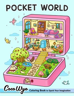 Pocket World Kleurboek - Coco Wyo Kleurboek - Bold &amp; Easy