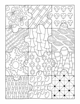 Mindfulness Patterns Kleurboek - Vivi Tinta - Mindfulness Patronen Kleurboek