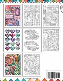 Mindfulness Patterns Kleurboek - Vivi Tinta - Mindfulness Patronen Kleurboek