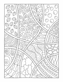 Mindfulness Patterns Kleurboek - Vivi Tinta - Mindfulness Patronen Kleurboek