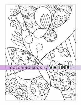 Relaxing Kleurboek - Vivi Tinta - Relax Kleurboek - Ontspannende Ontwerpen