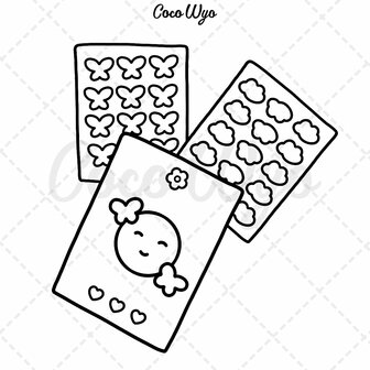 Glow Cosmetics Kleurboek - Coco Wyo - Bold &amp; Easy - Kleurboek Volwassenen en Tieners 