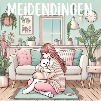 Meidendingen Kleurboek - Kleurboek Volwassenen en Tieners - Dagelijkse Activiteiten Voor Meiden &amp; Vrouwen