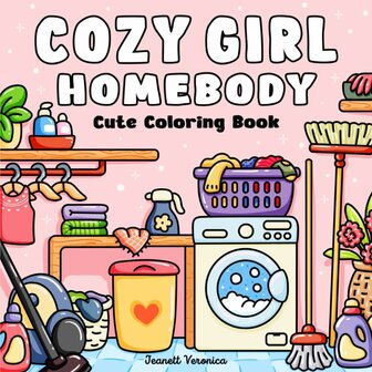Kleurboek Cozy Girl Homebody