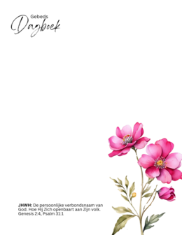 Gebedsdagboek - Christelijk Dagboek - Prayer Journal - De Namen Van God