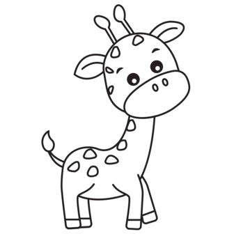Kleurboek Dieren - Simpele Dieren Kleurboek - Kleurboek Kinderen Dieren - Kleurboek Peuters Kleuters Jonge Kinderen - Eenvoudige Grote Kleurplaten - Coloring Book Animals - 21x21cm - 24 Tekeningen