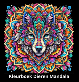 Dieren Mandala Kleurboek - Kleurboek dieren - Volwassenen En Tieners