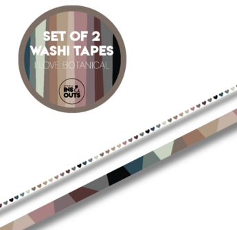 Set van 2 washi tapes | Botanical 2.0