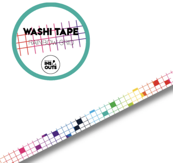 Brede washi tape | Rainbow 2.0