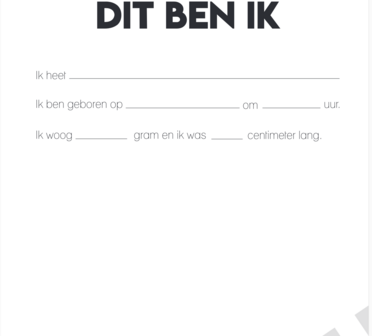 Studio Ins &amp; Outs Invulboek - 1-4 Jaar - Kijk mij Eens! - Groen