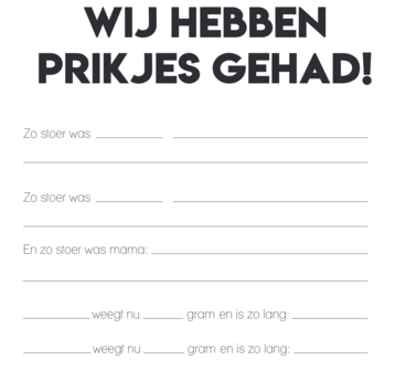 Studio Ins &amp; Outs - Invulboek Tweeling Baby&rsquo;s Ons Eerste Jaar - Baby Tweeling Dagboek - Herinneringen Boek