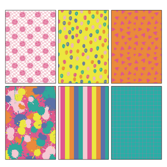 Studio Ins &amp; Outs Paperpad Hello Goodbye&#039;25 - Paper Pack - Scrapbook Papier - Papierblok - Designpapier - Patroonpapie