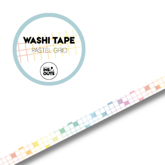Studio Ins &amp; Outs - Pastel 2.0 - Complete Scrapbook Set - Scrapbook Pakket - Stickers &amp; Washi Tape - A5 Paperpad - Zach