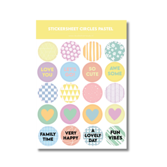 Studio Ins &amp; Outs - Pastel 2.0 - Complete Scrapbook Set - Scrapbook Pakket - Stickers &amp; Washi Tape - A5 Paperpad - Zach