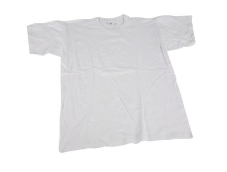 Wit Katoenen T-shirt - XX-Large - 60 cm Breed - Voor Bedrukken en DIY Projecten