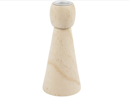 Kaarsenhouders - Hoog Model - 14,5 cm Hoog - 6,5 cm Diameter - Set van 10 - Luxe Glazen Kandelaars voor Kaarsen &amp; Tafeldecoratie