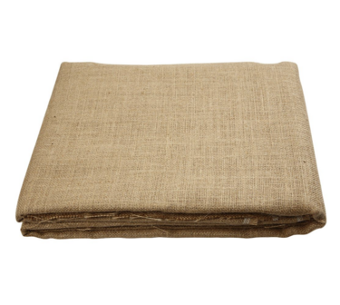 Jute Stof - B: 160 cm - 58 Draden Per 10 cm - 310-330 Gr - 5 Meter/Rol - DIY Knutselen - Natuurlijk Materiaal