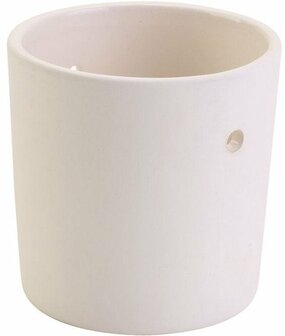 Bloempot - Keramieken Bloempot Ophangbaar - Kleine Potjes Met Gaatjes - Creatieve Hobbypotten - Terracotta Keramiek Bloempotten - 7 cm Hoog - 12 Stuks