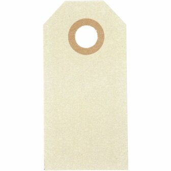 Cadeaulabels Karton &ndash; Geschenklabels &ndash; Natuurlijke Labels &ndash; Labelkaartjes &ndash; 3x6 Cm &ndash; 1000 Stuks