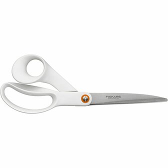 Schaar | Universele schaar | Knutselschaar | Hobby schaar | Grote witte schaar | 24 cm | 1 stuk