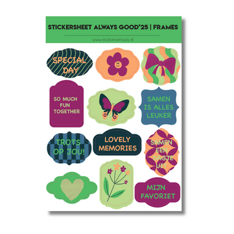 Stickervel Frames | Always Good'25