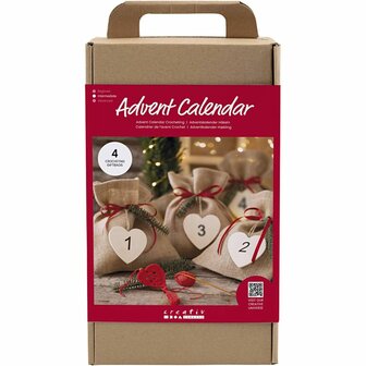 Adventskalender Haken, 1 doos