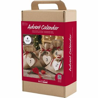 Adventskalender Haken, 1 doos