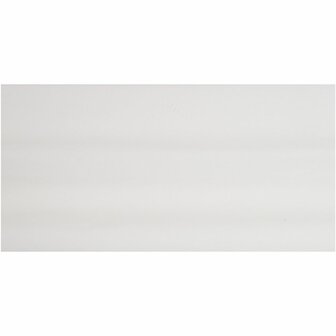 Crepepapier, vel 50x250 cm, wit, 10 vouw/ 1 doos