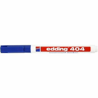 Edding 404 Marker, lijndikte 0,75 mm, blauw, 1 stuk